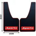 thumbnail image 3 of Universal Soft Rubber Mud Flaps for SUVs Trucks and Off Road Vehicles 2 or 4 Pcs, 3 of 10