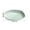 🍒 Green_New#16, variant on Oval Shaped Serving Dinner Plate with Inner Groove for Daily Home Meals and Snack Serving