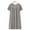 1271#Grey, variant on Womens Sleepwear Short Sleeve Nightgown Soft Sleepshirt Pleated Nightshirt Scoopneck Casual Loungewear