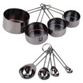thumbnail image 2 of 8Pcs en Acier Inoxydable Tasse à Mesurer Cuillère Cuisson Fournitures de Cuisine, 2 of 7