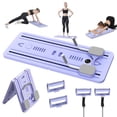 thumbnail image 1 of Tabla Multifuncional para Abdominales, Tabla de Pilates 7 en 1, Rodillo Abdominal Plegable, Entrenamiento Abdominal de Rebote Automático, Reformadores de Pilates para Gimnasio en Casa, 1 of 7