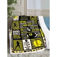 thumbnail image 2 of Softball Gifts for Girls,50"x60" Throw Blanket to My Daughter,Fleece Blanket for Couch Softball Player,Soft Fleece Blanket for Bedroom Sofa, for Girls, 2 of 6
