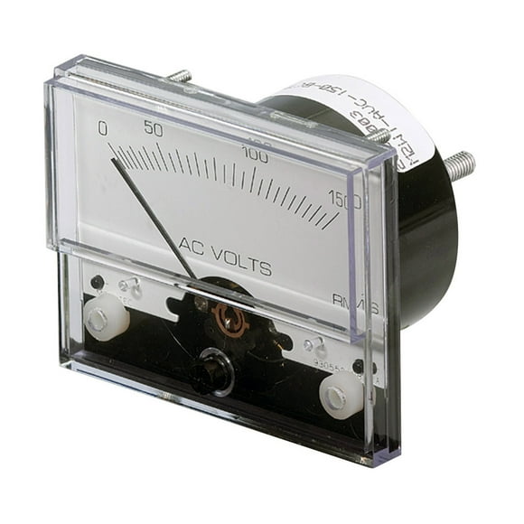 Paneltronics Voltmètre Analogique - 0-300VAC - 2-1/2"