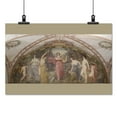 thumbnail image 2 of Print: South Corridor, Great Hall. Lyric Poetry Mural By Henry O. Walker, 2 of 4