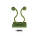 thumbnail image 2 of Gancho para plantas Cateissary 100 piezas autoadhesivo Color blanco Verde, 2 of 6