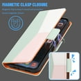 thumbnail image 4 of Allytech Compatible with iPhone 14 Pro Max Wallet Case for Women with Credit Card Holders, Designed Flip PU Leather Kickstand Shockproof Protective Cover for iPhone 14 Pro Max 6.7 inch 2022 - Green, 4 of 7