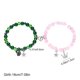 thumbnail image 3 of Pulseras de pareja con temática de San Valentín. Linda pulsera magnética ajustable para pareja. Regalo ideal para San Valentín. Pulsera de metal., 3 of 6