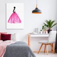 thumbnail image 3 of Stupell Industries Contemporary Pink Ballgown Skirt Canvas Art, 20 x 30, by Simone Elum, 3 of 7