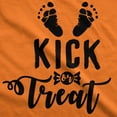 thumbnail image 4 of Maternity Kick Or Treat T Shirt Funny Halloween Pregnancy Announcement Tee, 4 of 7