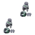 thumbnail image 4 of Sonducket Sombrero Bufanda Manoplas Kit Tejido Niños Guantes Animal Lindo Invierno Piezas Ropa Decoración Regalos de Cumpleaños para Niñas Niños Type9 NO9 Sonducket CBP274184, 4 of 5