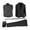 Noir, variante sur Bunblic Accessoires de Vêtements pour Figurine Articulée 1/6, Modèle Décontracté Tendance, Manteau Miniature, Accessoire de Costume, Vêtements de Poupée pour Figurine Masculine, Rayures