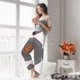 thumbnail image 5 of Balery Mandala Pantalones de pijama para mujer, pijamas ultraligeros, pantalones de estar por casa-Small, 5 of 6