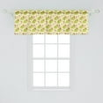 thumbnail image 2 of Ambesonne Dinosaur Window Valance, Dinosaur, 54" X 18", Green Yellow, 2 of 3