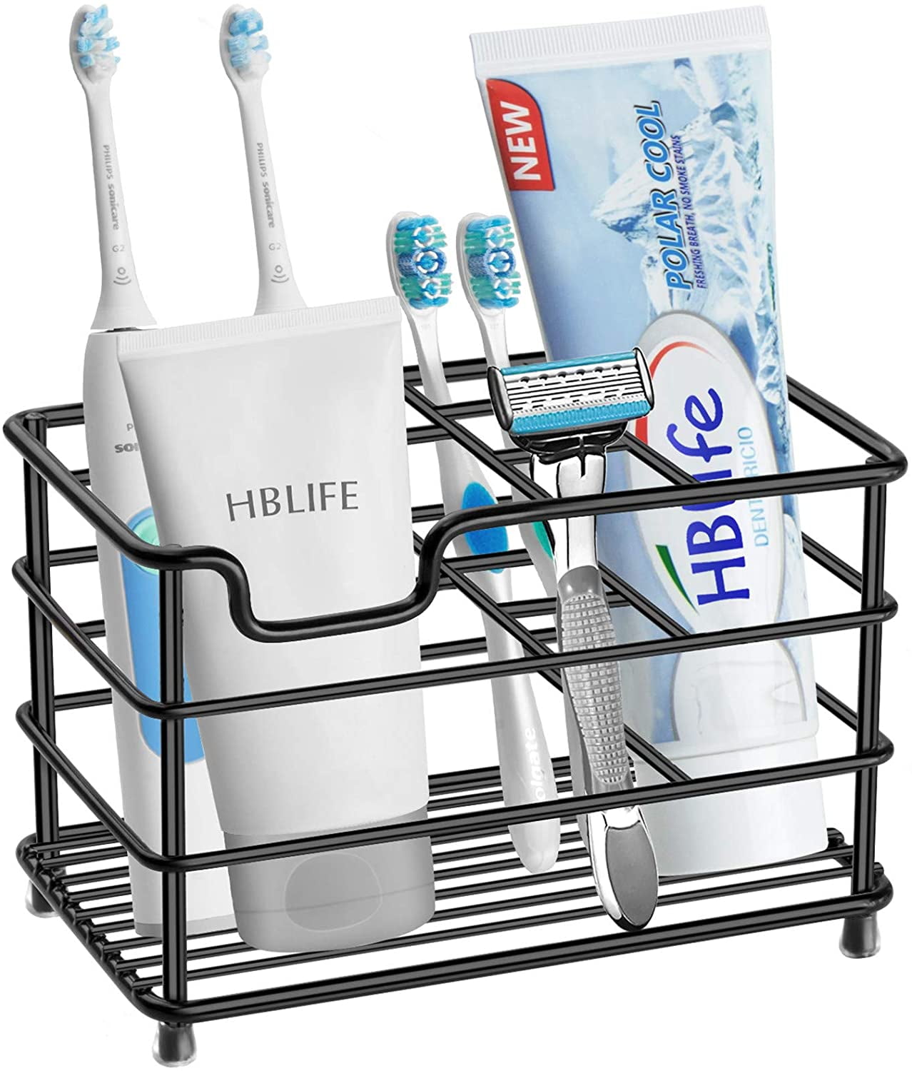 Details about   New Quality Electric Toothbrush Holder Large NEW Bathroom Storage Organizer Bath 