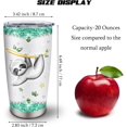 thumbnail image 6 of Sloth Gifts for Women/Men Tumblers 20oz, Sloth Gifts for Girls/Boys/Kids Coffee Mug, Sloth Gifts for Sloth Lovers Mom/Wife Cup, Christmas/Birthday Gift Ideas for Sloth Lover, Sloth Lover Gifts, 6 of 6
