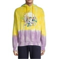 thumbnail image 4 of Elevenparis Mens Floral Skull Hoodie Sweatshirt, Yellow, Small, 4 of 4