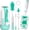 Green, variant on DEA Electric Bottle Brush Cleaner, Portable Baby Bottle Washer, Travel Bottle Cleaner Brush Set with Silicone Bottle & Nipple & Straw Brush(Purple)
