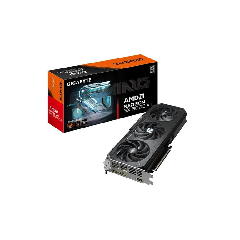 GIGABYTE Gaming Radeon RX 9060 XT 16GB GDDR6 PCI Express 5.0 x16