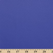 Dotted Stretch Vinyl Fabric Upholstery Perforated 54" Wide BTY Auto Home Commercial (Royal Blue)