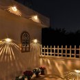 thumbnail image 4 of Baohd Wall Light Solar Power LED Stair Path Light IP55 Waterproof Garden Night Lamp, Warm Light, 4 of 7