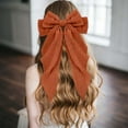 thumbnail image 3 of Elegant Chiffon Hair Barrettes Large Bow Clip for Women Stylish Polka Dot Spring Hair Accessories for, 3 of 3
