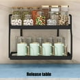thumbnail image 5 of MERILER Multifunctional Kitchen Shelf Spice Rack - Countertop Storage Organizer for Herbs, Spices, and Condiments - Multi-Layer Design for Optimal Home Organization and Easy Access, 5 of 6