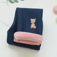 thumbnail image 3 of FYDUU Girls' Athletic Pants Toddler Girls Thermal Leggings Cute Pattern Winter Lined Leggings Children Baby Thick Warm Trousers 18-24 Months, 3 of 3