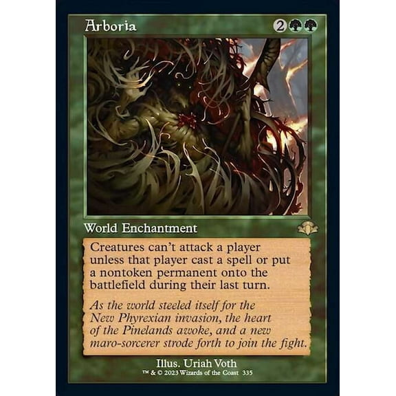 MtG Dominaria Remastered Rare Arboria (Old-Frame) #335