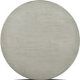 thumbnail image 4 of Pane 47 Inch Rounded Wood Dining Table Smooth Gray Finish Tall Block Legs - Saltoro Sherpi, 4 of 5
