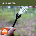 thumbnail image 2 of Ozark Trail 1100 lb Polyester Paracord Rope, Black, 50', 2 of 7
