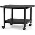 thumbnail image 2 of Gymax 2-Tier Storage Rack Rolling Under Desk Printer Cart Machine Stand Home Office, 2 of 10