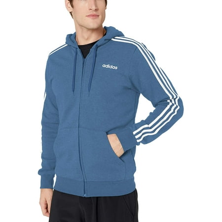 adidas Mens Essentials 3-Stripes Fleece Hoodie | Walmart Canada