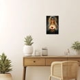 thumbnail image 5 of ZHONGYUTONG Virgin Mary Wall Art Catholic Canvas Prints Immaculate Sacred Heart of Mary Picture Christian Artwork for Bedroom Religious Decor Framed (24.00" x 36.00"), 5 of 5