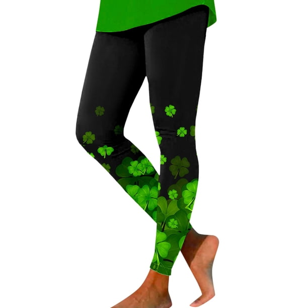 MKLEKYY Leggings deportivos para mujer Leggings para mujer Leggings de entrenamiento de moda Pantalones de bloque de color con estampado de día de San Valentín Leggings suaves y elásticos