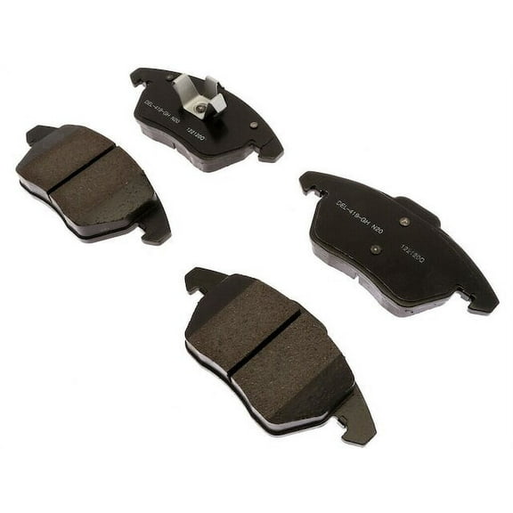 Front Brake Pad Set - Compatible with 2011 - 2018 Volkswagen Jetta Sedan 2012 2013 2014 2015 2016 2017