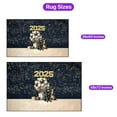 thumbnail image 5 of Happy New Year Labrador Retriever Welcome 2025 Balloon Firework Party Indoor Rug Lab Dog Lover Gifts Carpet Living Bed Room Sofa Home Decor - 01014, 5 of 5