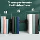 thumbnail image 4 of Almacenamiento y organización de oficina, estantería retráctil para libros, estantería de escritorio para estudiantes, estantería plegable de hierro, estantería de almacenamiento de papelería, estante, 4 of 6