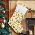 thumbnail image 5 of GZHJMY Christmas Stocking, Personalized Christmas Tree Large Candy Stocking Hanging Gift, Xmas Stockings Decoration 1 PCS for Family Holiday Party Ornaments Decor Fireplace, 5 of 7