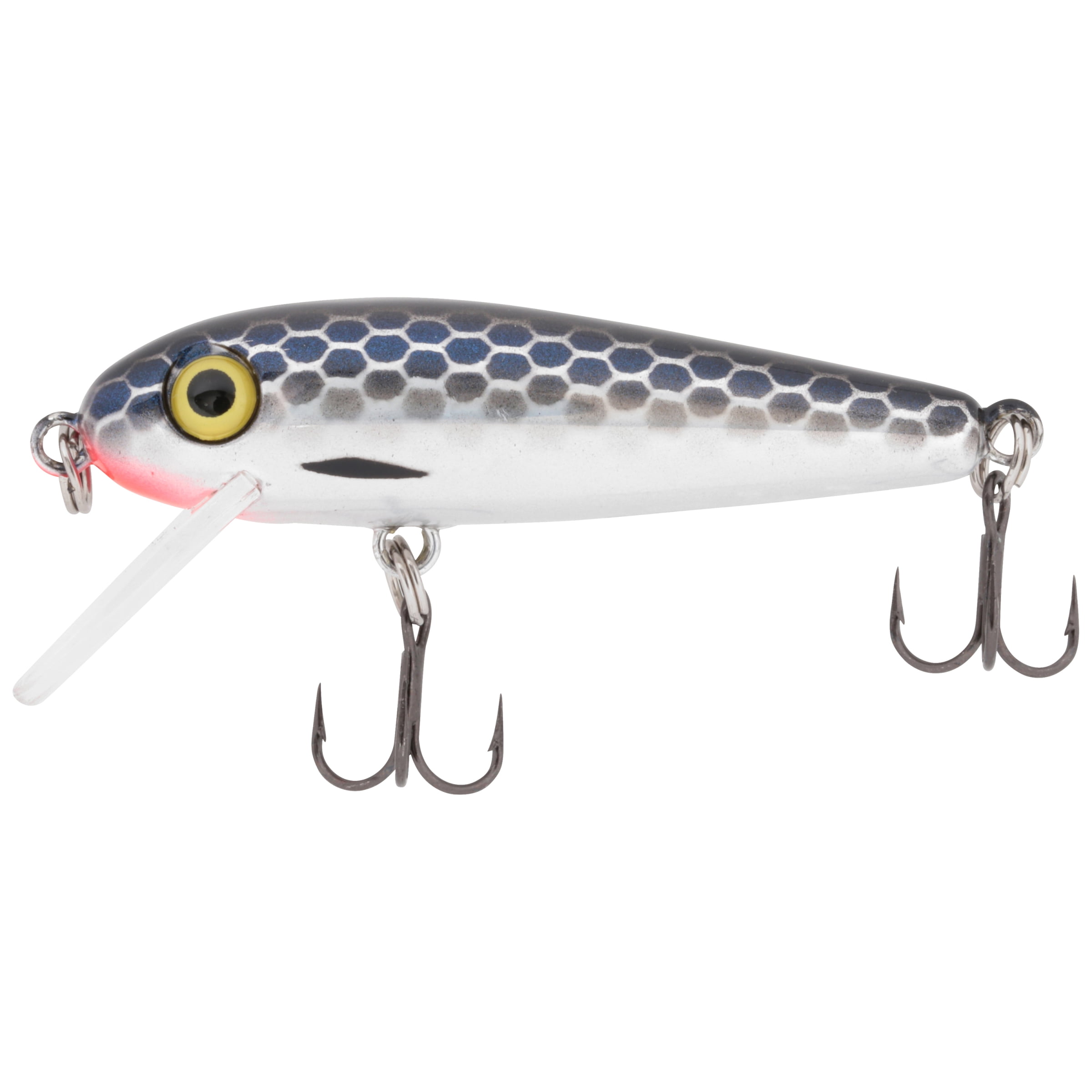 Rebel Track Down Minnow Slick Slow Sinking Slick Black Minnow 1 5/8" 3/32 oz.