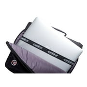 Case It Universal Zipper Binder 3 Rings 2 Capacity 11 x 8.5 Black LT007BLACK