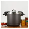 thumbnail image 6 of Granite Ware Pressure Canner and Cooker/Steamer, 7 Pint Jars or 8 Half-Pint Jars, 12-Quart, Black, 6 of 9