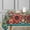 V1-moroccan Pattern, variant on Fall Thanksgiving Double Border Decoration Tablecloth,Turkey & Pumpkin Harvest Tablecloths, Waterproof Spillproof Table Cover for Dinner Kitchen Party Holiday Decorations, 60”x 84” Oblong/Rectangle