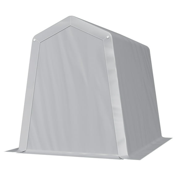 Waterproof 6x8 FT Outdoor Storage Shelter, Portable Canopy Carport Tent with UV Protection