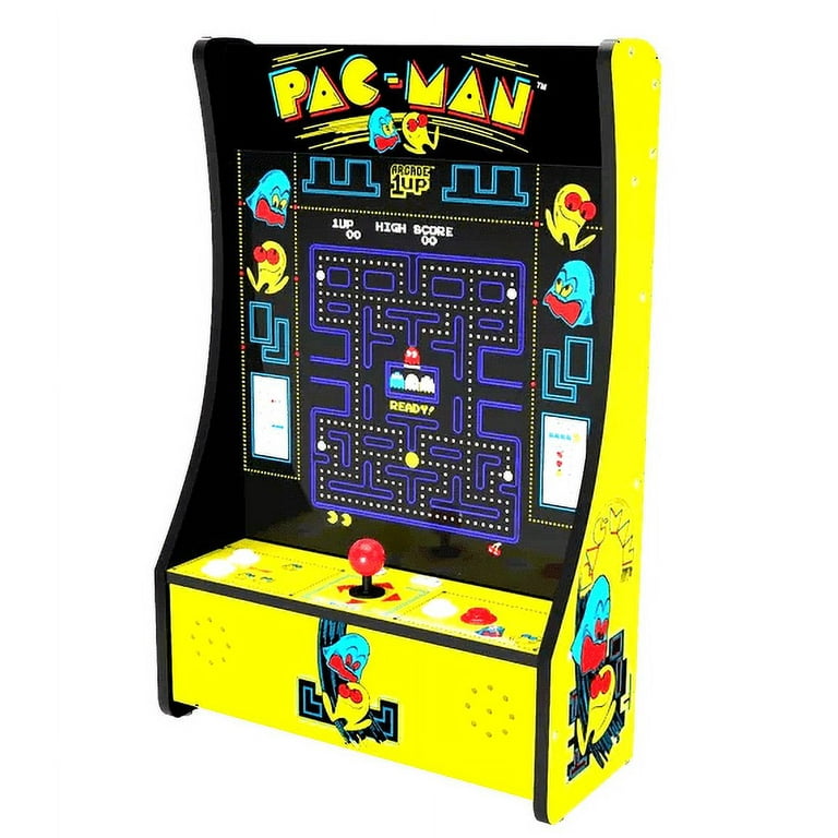 Arcade1Up PAC-MAN Video Game Machine, 12-in-1, 17