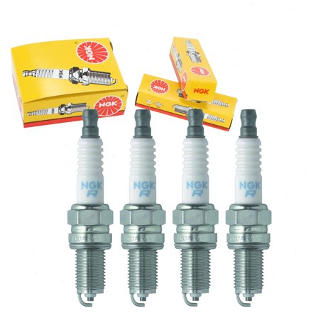 4 pc NGK 96530 Standard Spark Plugs for 09482-00446 1413211S 1765258 1A04-18-110 22401-C99X0 3178 3278 3283 7416 810C 948 98069-5697Q D5RTC MS851316 RA10HC RA8GHC RA8HC XU20EP-U XU20EPR-U XU20EPRZU