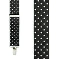 thumbnail image 2 of Suspender Store Stripes, Checks & Polka Dots Suspenders - 1.5-Inch Wide Elastic - Clip - 9 Patterns & 4 Sizes, 2 of 4