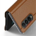 thumbnail image 5 of Frusde Compatible with Samsung Galaxy Z Fold 5 Magnetic Wallet Case Leather Flip Shockproof Kickstand Case-Brown, 5 of 6