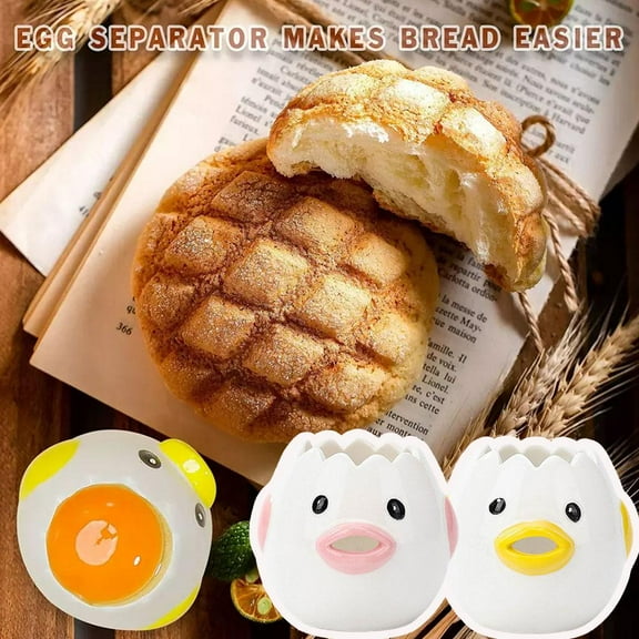 Ruifaya Egg Yolk White Separator Cartoon Chicken Ceramic Egg Divider GX Yolk M9