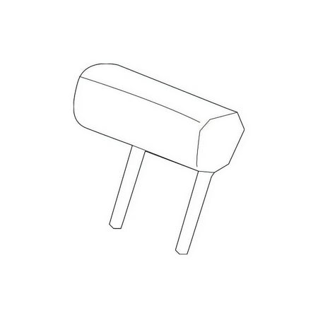 Genuine OE Honda Headrest, Center - 82940-SWB-A11ZB