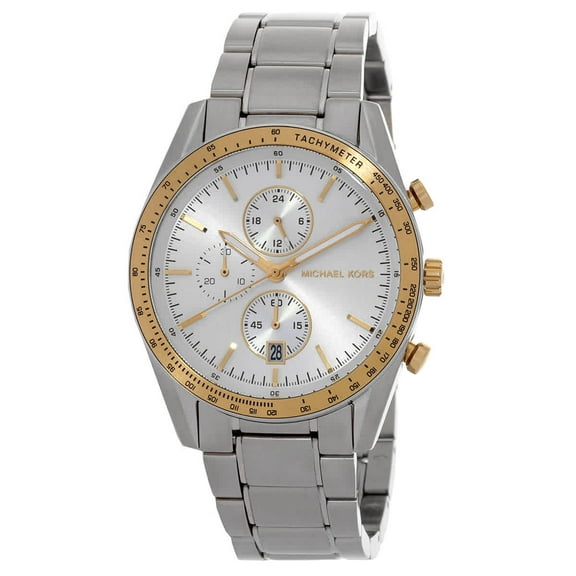 Michael Kors Warren Chronograph Quartz White Dial Men's Watch MK9112
